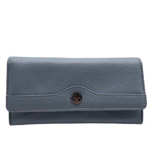Giani Bernini Chambray Pebble Leather Receipt Wallet